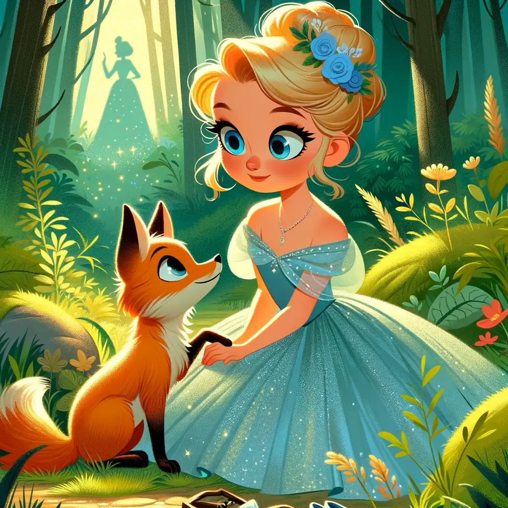 cover illustration of a bedtime story for kids: Cinderella's New Dream