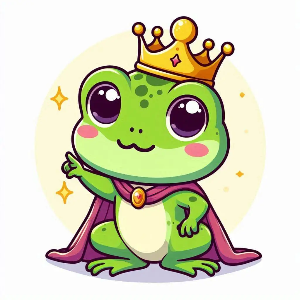 A bedtime story for kids: The Frog and the Princess